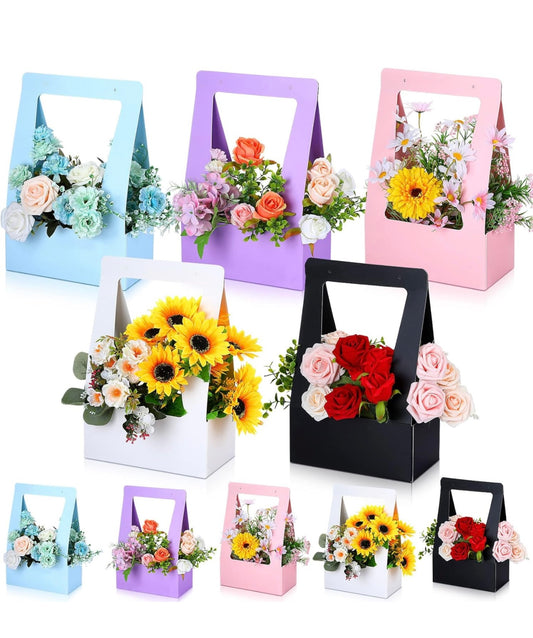 mixes bouquet in box desings